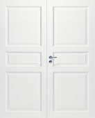 фото дверь белая массивная swedoor by jeld-wen craft 101, двустворчатая