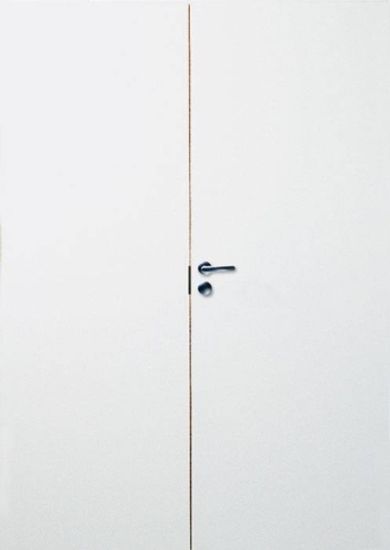 фото дверь гладкая swedoor by jeld-wen easy 201 двустворчатая