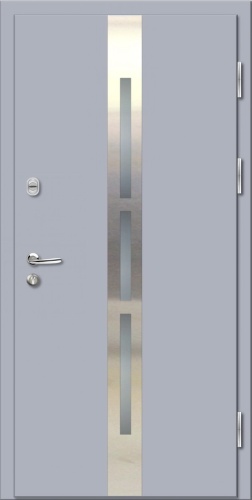 Тёплая входная дверь с терморазрывом POLAR Light НР-16 фотография